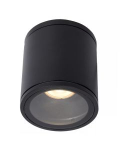 Faretto da soffitto moderno nero, Aven, IP65