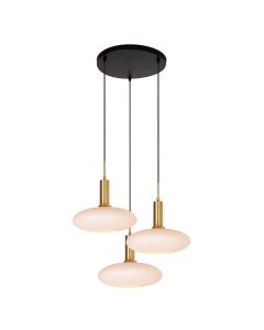 Lampada a sospensione design bianca, Singala