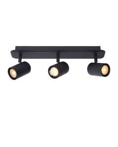 Faretto da soffitto per bagno moderno nero, Lennert, IP44