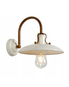 Applique da parete rustica beige, Romer