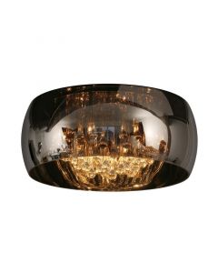 Plafoniera moderna cromata, Pearl