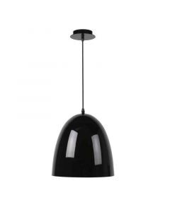 Lampada a sospensione moderna nera, Loko