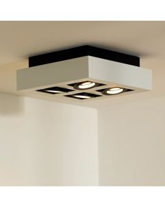 Faretto da superficie moderno bianco, Xirax