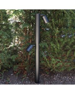 Lampada da esterno nera moderna, Clevor, IP44