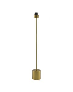 Lampada da terra senza paralume in ottone in alluminio, Rika, con interruttore