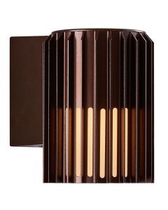 Lampada da esterno design marrone, Aludra, IP54