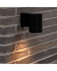 Lampada da esterno nera in alluminio, Tin, IP54