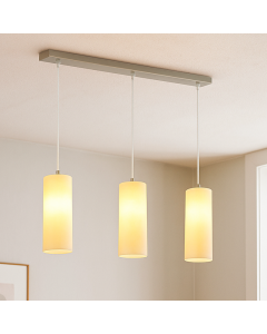 Lampada a sospensione cromata design, Hatice