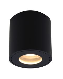 Faretto da superficie nero moderno, Alion, IP44