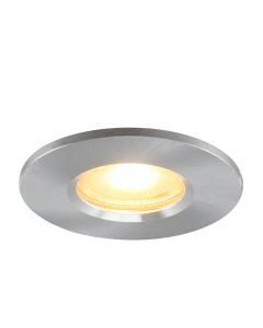 Faretto da incasso per bagno cromato moderno, Jule, IP65