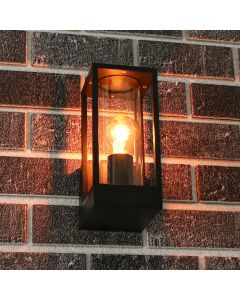 Lampada da esterno nera in alluminio, Nadja, IP44