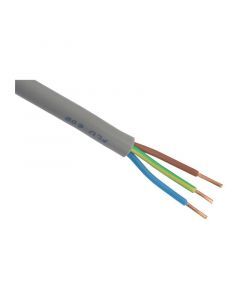 Cavo esterno da 5 metri XMVK 3 x 2,5 mm, grigio
