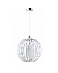 Lampada a sospensione design bianca, Latanya
