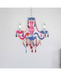 Lampadario classico multicolore, Pedra