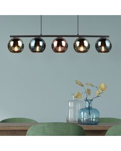 Lampada a sospensione design multicolore, Glenda