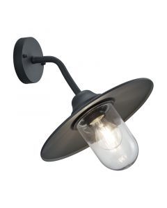 Lampada da esterno industriale antracite, Verena, IP44