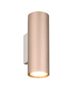 Lampada da parete up down moderna marrone, Kaso