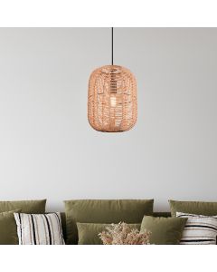Lampada a sospensione moderna in nichel, Ledbury