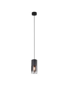 Lampada a sospensione moderna grigia, Amadi