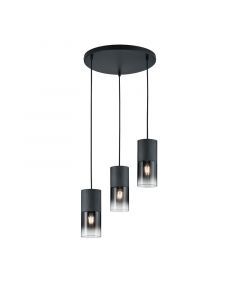 Lampada a sospensione moderna grigia, Amadi