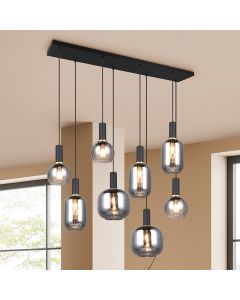 Lampada a sospensione design grigia, Nurullah