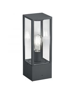 Lampada da tavolo da esterno moderna antracite, Sanna, IP44