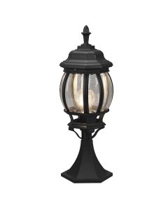 Lampada da esterno classica nera, Evander, IP23