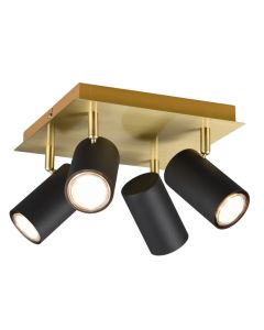 Faretto da soffitto moderno dorato, Kaso