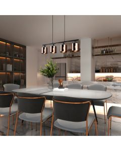 Lampada a sospensione design di bronzo, Loeka