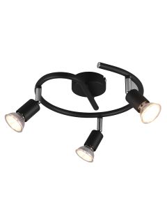 Faretto da soffitto moderno nero, Belal