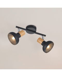 Faretto da soffitto moderno nero, Toos