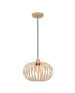 Lampada a sospensione beige industriale, Lieve
