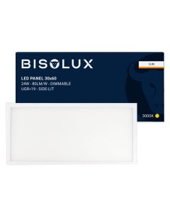 Bisolux Master pannello LED 30x60 cm, 24W, 3000K