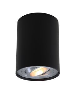 Faretto da superficie nero moderno, Snertinge