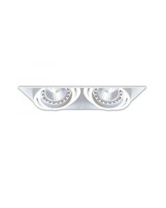 Faretto da incasso senza cornice bianco moderno, Wilhelm