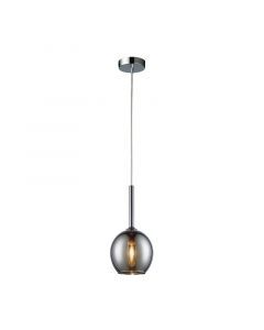 Lampada a sospensione cromata design, Gwendolynn