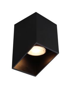 Faretto da superficie nero moderno, Neva