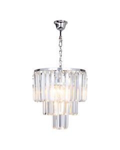 Lampada a sospensione cromata design, Kajol