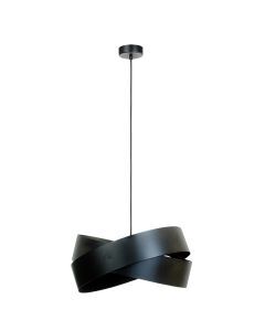 Lampada a sospensione nera moderna, Tanno