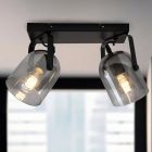 Faretto da soffitto grigio design, Clyde