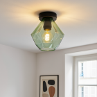 Lampada da soffitto verde retrò, Anoek