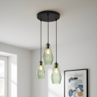 Lampada a sospensione verde moderna, Aimee