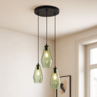 Lampada a sospensione verde moderna, Aimee