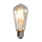 Olucia lampadina Edison LED E27 regolabile Deco, P45, 4W, 2700K