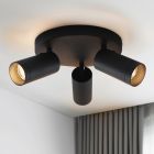 Faretto da soffitto nero moderno, Nadi