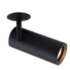 Faretto da incasso nero moderno, Nadi