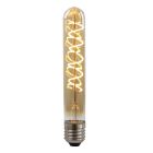 Olucia lampadina tubolare LED E27 regolabile Damien, ambra, 4W, 2200K