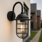 Lampada da esterno nera classica, Havana, IP54