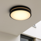 Lampada da esterno nera in plastica, James, IP44