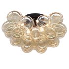 Lampada da soffitto ambrata design, Cyril